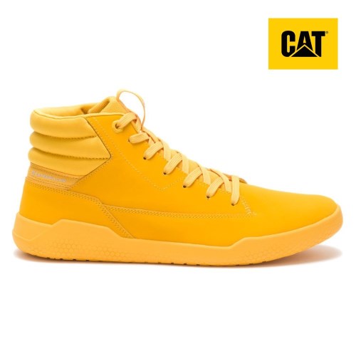 Caterpillar CODE Hex Hi Schoenen Heren Geel (GUSN.NL)